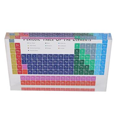 Imagem de Tabela Periódica Educacional Decoração Inodora Elementos Modernos de Acrílico para Casa Escola Estimular Interesse resistente Uso Longo Prazo