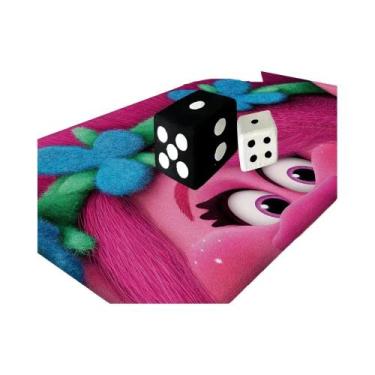 Imagem de Tapete Antiderrapante Trolls World Retangular Macio Para Decoração De 