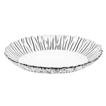 Imagem de Travessa oval Aurora em vidro L33xP25xA4,5cm