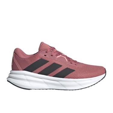 Imagem de adidas Tênis de corrida feminino Galaxy 7, Preloved Crimson/preto/semi rosa Spark, 39