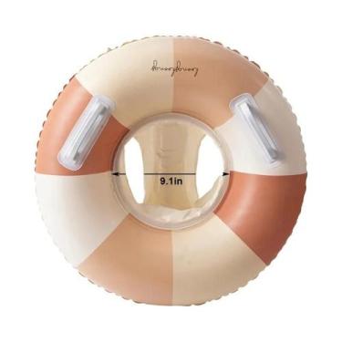 Imagem de Boia Inflável Infantil Para Piscina, Assento Flutuante Para Bebês, Cír