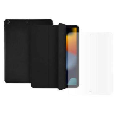 Imagem de Kit Capa case capinha Clear View + Película Nano Vidro para iPad 10.2'' (7ª / 8ª / 9ª Geração) - Gshield
