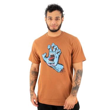 Imagem de Camiseta Santa Cruz Hand Front Masculino-Masculino