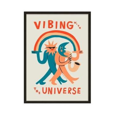 Imagem de Pôster De Impressão Em Tela Abstrata Retrô, Arte Clássica Para Decoraç