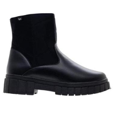 Imagem de Bota Cano Curto Infantil Menina World Colors 711.010 Preto-Feminino