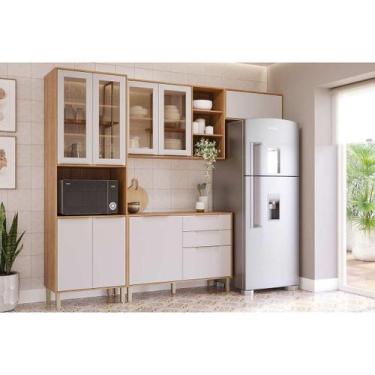 Imagem de Kit Modulado MGM 4 Peças Brilhante C4P256 Cinamomo/Off
