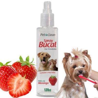 Imagem de Spray Bucal PetClean 120ml Hálito Fresco Cachorro Gato Cães Pet - Pet 