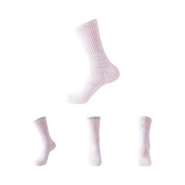 Imagem de Meias De Compressão Pretas Para Homens, Respiráveis, Longas, Para Corr