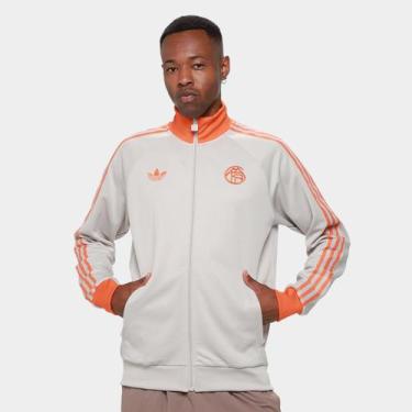 Imagem de Jaqueta Bayern de Munique Originals Adidas Masculina, Bege, G