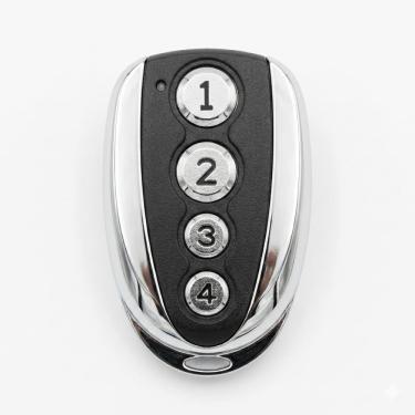 Imagem de Controle Hibrido para centrais Rossi, Peccinin, Linear, PPA, RCG, Intelbras - AÇO ESCOVADO