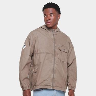 Imagem de Jaqueta Com Capuz Colcci Sarja Masculina-Masculino