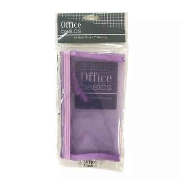 Imagem de Estojo Telinha Lilás Slim Office Basics