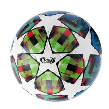 Imagem de Bola De Futebol Champions Tamanho 5 Verde/Azul Idea