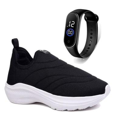 Imagem de Tenis Infantil Meninos Escolar Casual + Relogio - CALCADOS LGHT LIGHT,