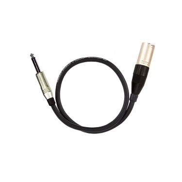 Imagem de Cabo De Microfone P10 Mono Para Xlr Macho Amphenol - 5 Metros