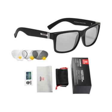 Imagem de Óculos De Sol Polarizados Samurai Black Square Para Homens, Esportes A