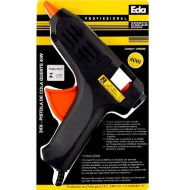 Imagem de Pistola Cola Quente 40 Watts - 3kn - Eda Pistola Cola Quente 40w - 3kn