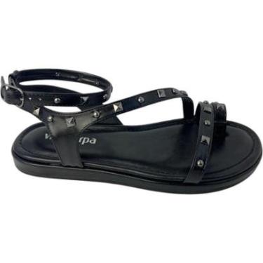 Imagem de Sandália Papete Via Scarpa Spikes Feminina-Feminino