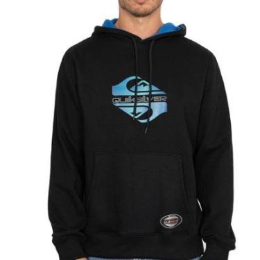 Imagem de Moletom Quiksilver Canguru Soft Hologram PS WT26-Masculino