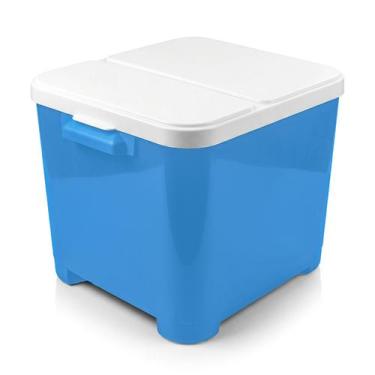 Imagem de Porta Ração Organizador Suporta Até 15 Kg Com Vedação Anti Formiga - F