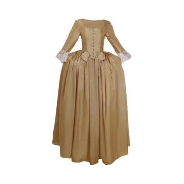 Imagem de Fantasia De Cosplay Das Irmãs Hamilton Schuyler Para Mulheres, Meninas