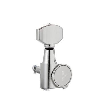Imagem de Tarraxa Blindada Trava (L3+R3) Cromada (6 Peças) Gotoh SG381