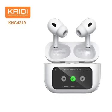 Imagem de Fone Kaidi 4219 TWS ANC Bluetooth 5.3 Estojo Tela Tru Wirelles Stereo KNC-4219 -767 771 790-Unissex