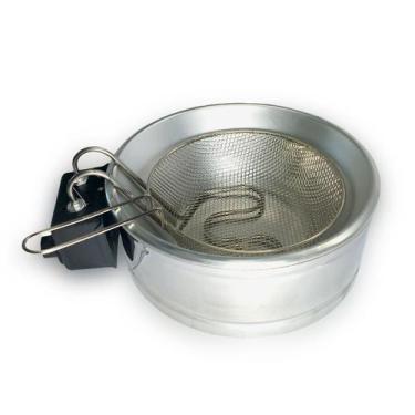 Imagem de Fritadeira Elétrica 3.5 Litros Redonda Cuba Aluminio Fryer Max, 220