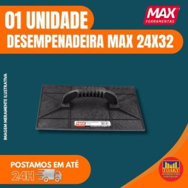 Imagem de Desempenadeira Plastica 24 X 32 Frisada Max Ferramentas