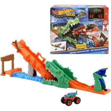 Imagem de Hot Wheels Monster TRUCKS Desafio do Crocodilo