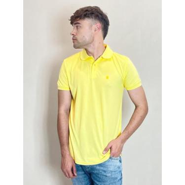 Imagem de Camisa Polo Piquet Masculina Polo Wear Amarelo Claro, Amarelo claro, M