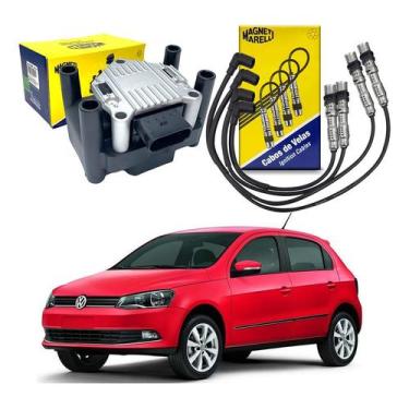 Imagem de Bobina Ignição Cabo Vela Gol G6 1.0 1.6 8v 2013 A 2015 - Magneti Marel