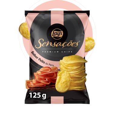 Imagem de Batata Frita Lay's Peito de Peru Sensações 125g