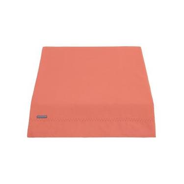 Imagem de Lençol Superior Sem Elástico Colors Goiaba 200 Fios - Queen Size Rosa