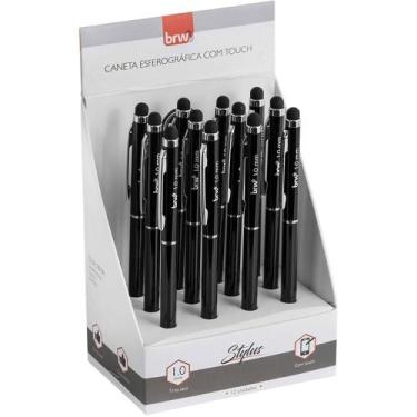 Imagem de Caneta Esferografica Metalica Prime Touch 1.0M PT. DP.C/12 - BRW