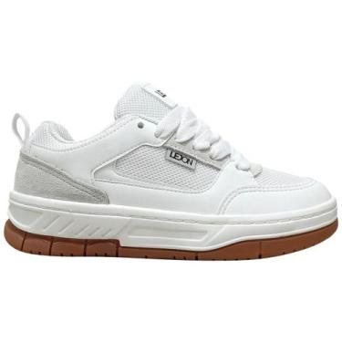 Imagem de Tênis Lejon City Skate Estilo Dad Shoes Masculino Ljsc0017 Cor:BrancoT