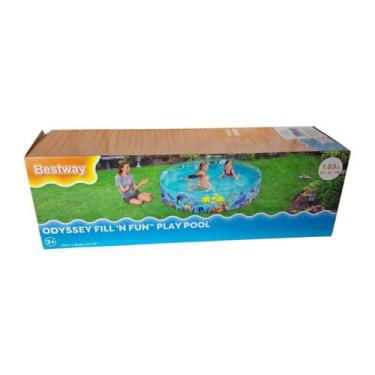 Imagem de Piscina Infantil Semirrigida 946 Litros Dinossauro Redonda - Bestway