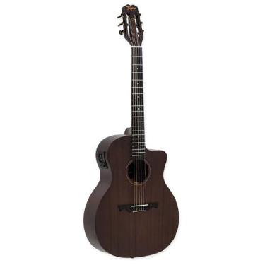 Imagem de Violão Tagima Vegas Gran Reserva DKMOP Dark Mahogany Open Pore - Nylon