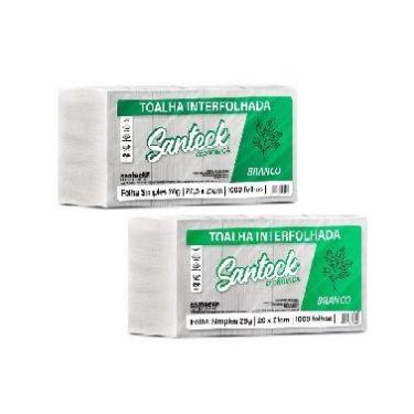 Imagem de Papel int santeck cel bc c/1000 22,5x21