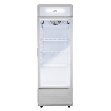 Imagem de Refrigerador Expositor Vertical Porta de Vidro HQ 225 Litros Cinza HQ-225REVPVX