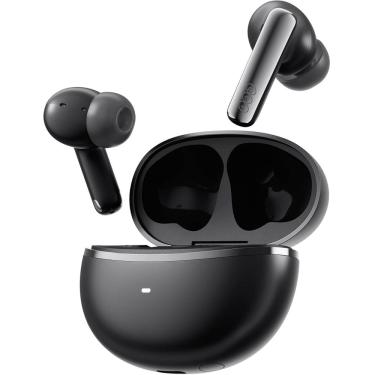Imagem de Fone de Ouvido Sem Fio QCY MeloBuds N70, ANC Cancelamento de Ruído Conexão Multiponto IPX5 50h Preto