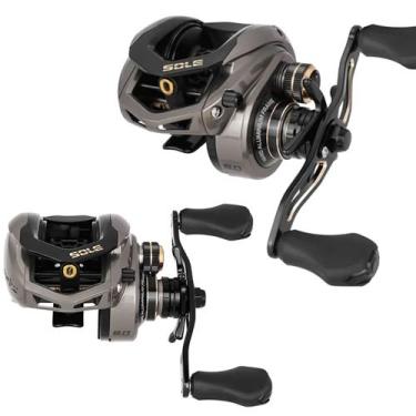 Imagem de Carretilha De Pesca Saint Sole Drag 5,5kg - 7 Rolamentos Lado da Maniv