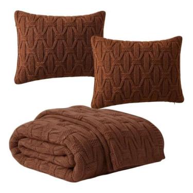 Imagem de Kit 3 Peças Peseira King Size 2 Capas Almofadas 45x45cm - Vernary, Ter