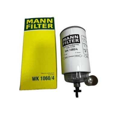 Imagem de Filtro Separador Agua OM904 OM906 Atego Cargo WK1060-4 Mann, Atego 242