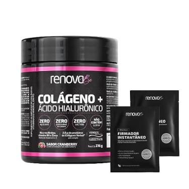 Imagem de Kit Colágeno Hidrolisado Verisol Haplex Plus com Ácido Hialurônico + Creme Facial Antissinais Retinol Noturno - Renova Be