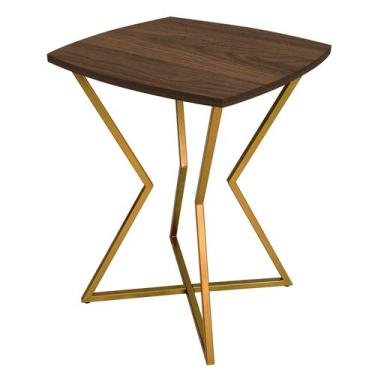 Imagem de Mesa de Canto Austria - Dourada/Villandry - Genus Móveis, Dourado