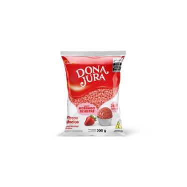 Imagem de Flocos Macio Sabor Morango Sem Lactose 300g - Dona Jura