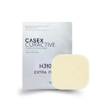 Imagem de Curativo Hidrocoloide Extra Fino 10x10cm com 10 Unidades Casex