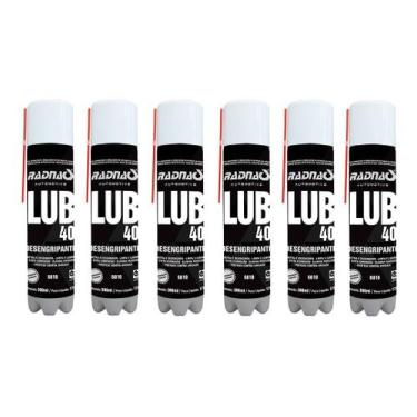Imagem de Wd Desengripante 300ml Radnaq Oleo Lubrificante 06 Unidades