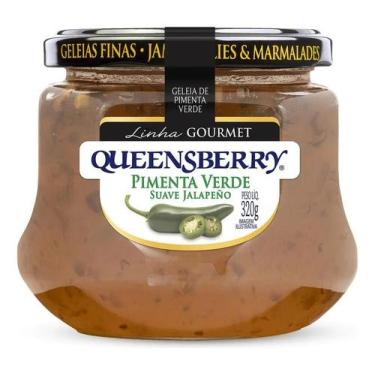 Imagem de Geleia Queensberry Agridoce Gourmet Pimenta Jalapeño 320g